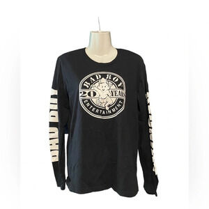 Bad Boy Entertainment Invisible Bully 20 Year Reunion Long Sleeve Black …